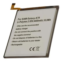 Avizar Batterie pour Smartphone Galaxy A70 Li-polymère 3.85V 4400mAh 16.9Wh Argent