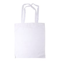 Sac coton à décorer blanc 37 x 42 cm