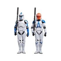 Star Wars : Ahsoka Black Series - Pack 2 figurines Phase I Clone Trooper Lieutenant & 332nd Ahs