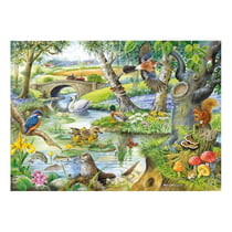 Puzzle 500 pièces - Pièces XXL - Contes De La Rivière - HOP - House of Puzzles