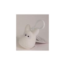 Mon voisin Totoro - Porte-clés peluche Totoro blanc 6 cm