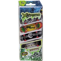 X-treme - coffret 4 mini deck skates - mini skate a doigt 95 mm - simba