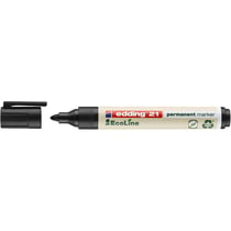 Marqueur permanent pointe ronde 1,5-3 mm - EDDING - Noir - EcoLine