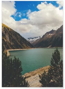 Poster Nature Lac 2 | A3 : 29,7x42cm