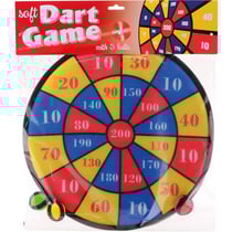Jeu de fléchettes souple avec 3 balles