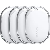 Lot de 4 traceurs d'objets Xiaomi Tag - Blanc - 46,5 x 31 x 7,2 mm