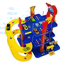 Grand parking garage 3 niveaux - voitures miniatures enfant