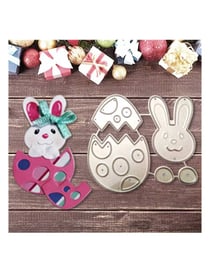 Die Pâques :  lapin dans son oeuf