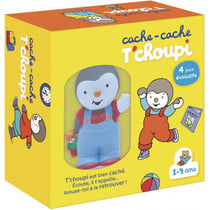 Cache cache t'choupi 4 jeux evolutifs - figurine parlante - nathan - jeu observation