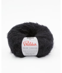 Pelote de laine et Mohair PHIL CHIC - 25gr - Phildar Noir