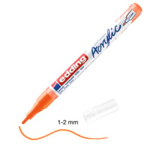Marqueur Acrylic Edding 5300 - Pointe Fine - Fluo Orange