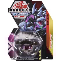 Bakugan évolutions : howlkor avec carte - boule noire - saison 4 - spin master 20138041