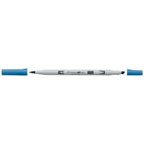 Marqueur à alcool TOMBOW - ABT PRO - Bleu véritable - Double pointe brosse et biseautée