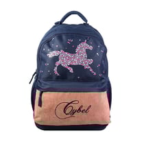 Sac à dos 2 compartiments 43 cm Cybel X Phileas Cheval Licorne Bleu - BAGTROTTER