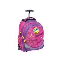 Sac à dos à roulettes Smiley Emoji 45 CM Cartable haut de gamme