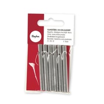 Carillons creux, 6 mm ø, argent, 14 cm, 6 pces