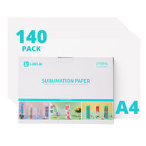 LOKLiK – Papier de Sublimation A4 – Lot de 140