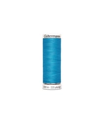 Fil à Coudre 100% polyester 200m - Gütermann 197 Bleu