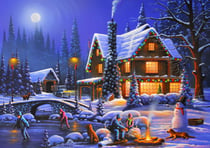Puzzle 500 pièces - Holiday Spirit - Bluebird Puzzle