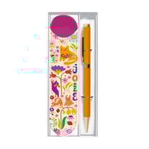 Set cadeau stylo bille & étui assorti Enjoy - Hirondelles & Cie