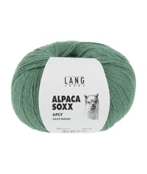 Pelote de laine Alpaca Soxx 6-PLY - 150GR - Lang Yarns 79 Vert