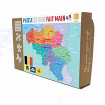 Puzzle Carte de la Belgique