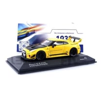 Voiture Miniature de Collection - SOLIDO - NISSAN GTR-35 LWBK Silhouette - 1/43 - Jaune - 2019
