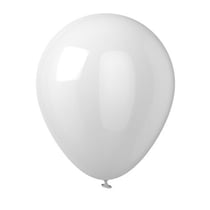 Graine Créative - Ballons de baudruche gonflables Blanc 10 pièces
