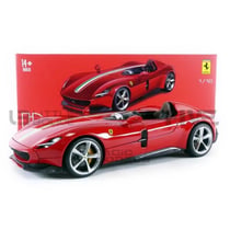 Voiture miniature de collection - BBURAGO - Ferrari Monza SP1 Signature Series - Rouge - 1/18 - 16909R