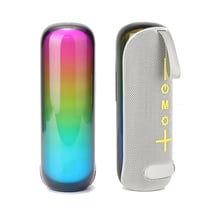 Enceinte Bluetooth Portable Mini Avec Lumières RGB Et Support TF U-Disk 90dB Gris YONIS
