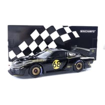 Voiture miniature de collection - MINICHAMPS - PORSCHE 935/19 - Échelle 1/18 - Finition noir et doré - Pour collectionneurs 14+