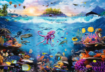 Puzzle 13500 pièces - Plongeons dans le Paradis Sous-Marin - Trefl