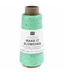 Creative Make It Blümchen de Rico Design : Une touche florale pour des créations uniques et délicates 07 Turquoise