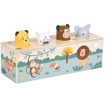 Jeu à pression avec cris des animaux Safari