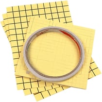 Assortiment d'adhésifs double-face - Bande, carrés 3D et feuilles - 408 pcs