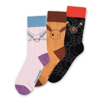 Pokémon - Pack 3 paires de chaussettes Évoli Evolution 2.0 43-46