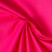 Tissu Coton uni Rose fuchsia