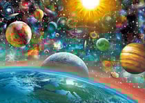 Puzzle les planetes et le systeme solaire 1000 pieces - collection espace - schmidt - 58176