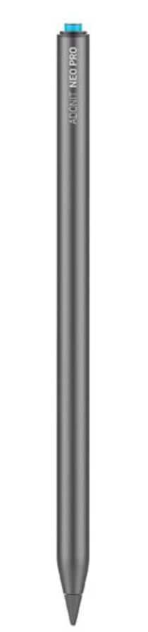 Adonit Stylet pour Tablettes Magnétique avec Recharge Sans Fil et Pointe Remplaçable Gris foncé