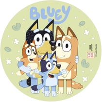 Disque Bluey et Bingo Ø 20 cm - Comestible