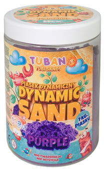 Sable à modeler Tuban - Mauve - 1 kg