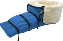 Sac bebe pour luge bleu - accessoire neige - chanceliere