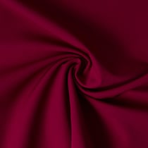 Tissu Crêpe Scuba extensible Nayeli uni Bordeaux