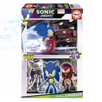 Puzzle 2x100 Sonic Prime Neon