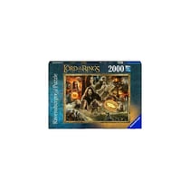 Puzzle Ravensburger Seigneur des Anneaux 2000 pièces Scène des Deux Tours