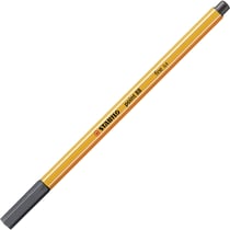 Stylo-feutre STABILO point 88 - pointe fine - Gris foncé