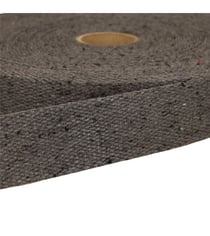 Sangle chinée noir au mètre