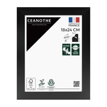 Cadre photo Design Éternel noir 18x24 cm