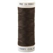 Fil à coudre polyester 100m made in France - Marron terre de sienne 450