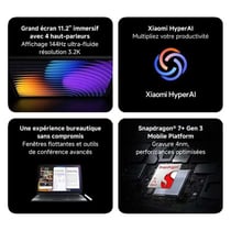 Tablette Xiaomi Pad 7 stockage 256 Go noir 11.2 " RAM 8 Go
